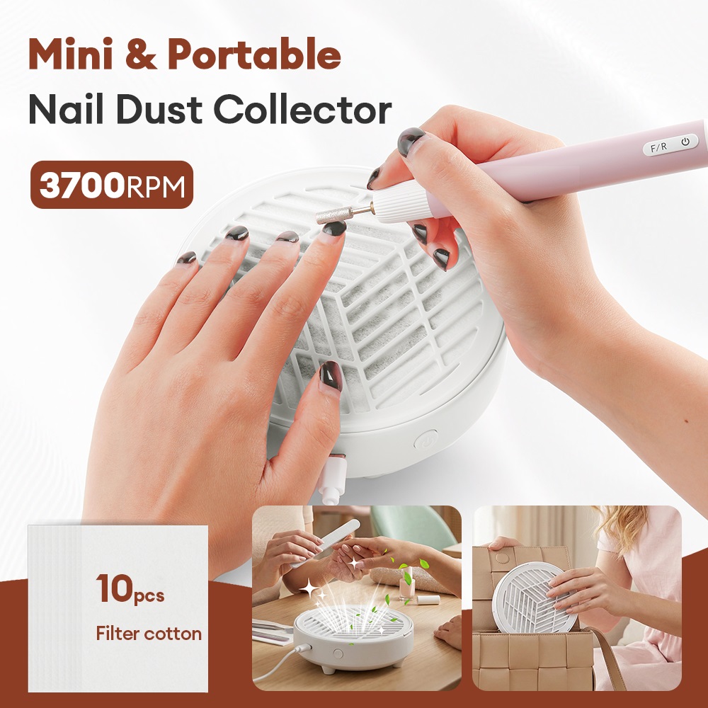 Vacuum Chamber Small - Mini extracteur de poussière pour ongles