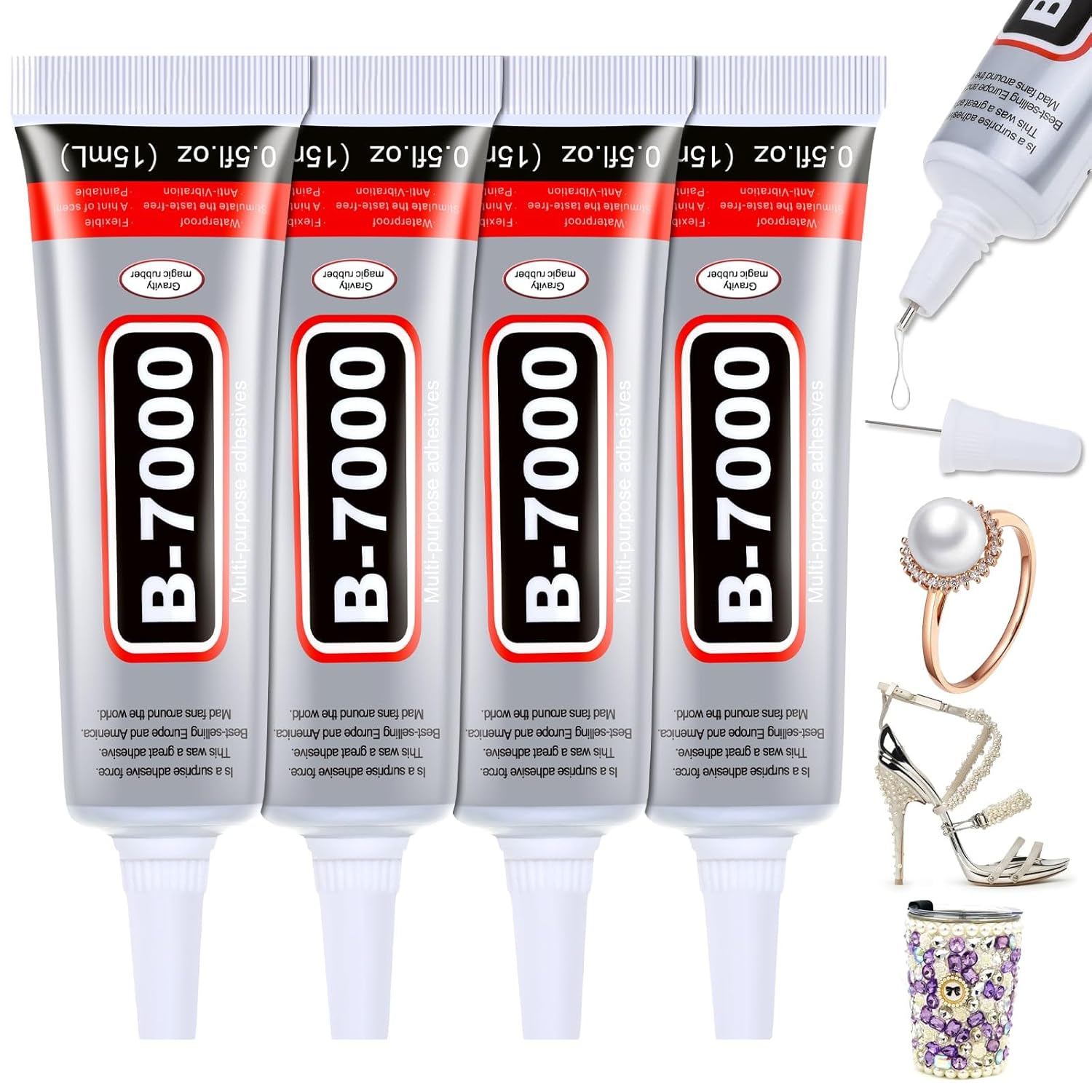 Resin Crafts - Colle Super B-7000 Loolifl (1-10 pièces)