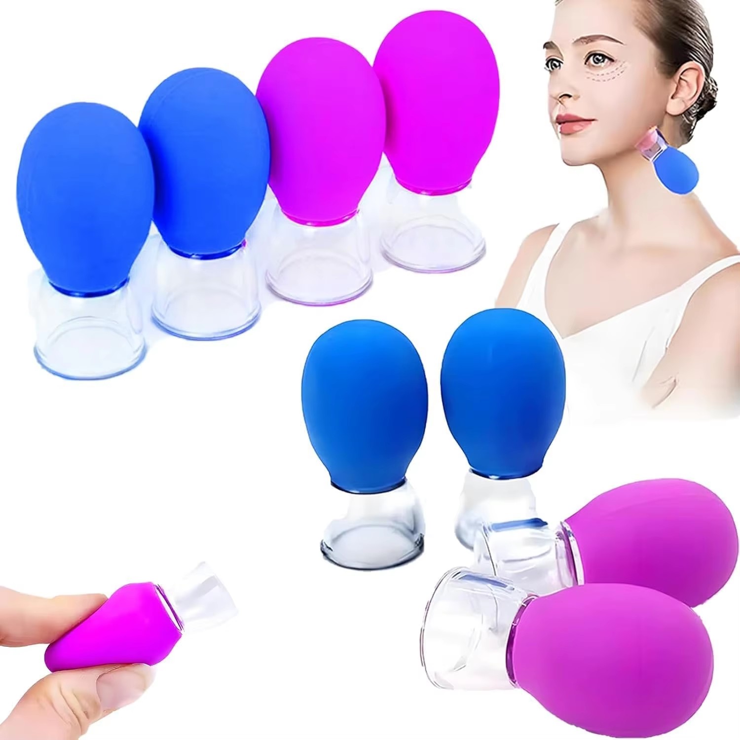 Vacuum Chamber Small - Mini ventouse de massage facial en