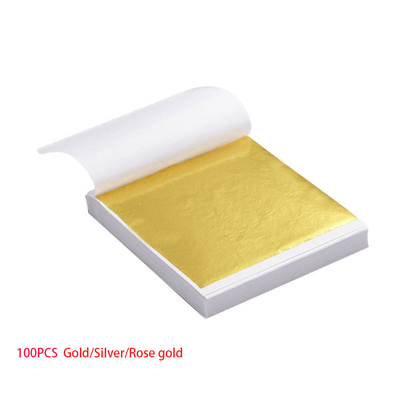Gold Foil Flakes - Feuilles de papier pratiques pour artisanat