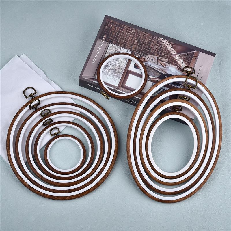Wood Ring Blank - Kit de cercles à broder en