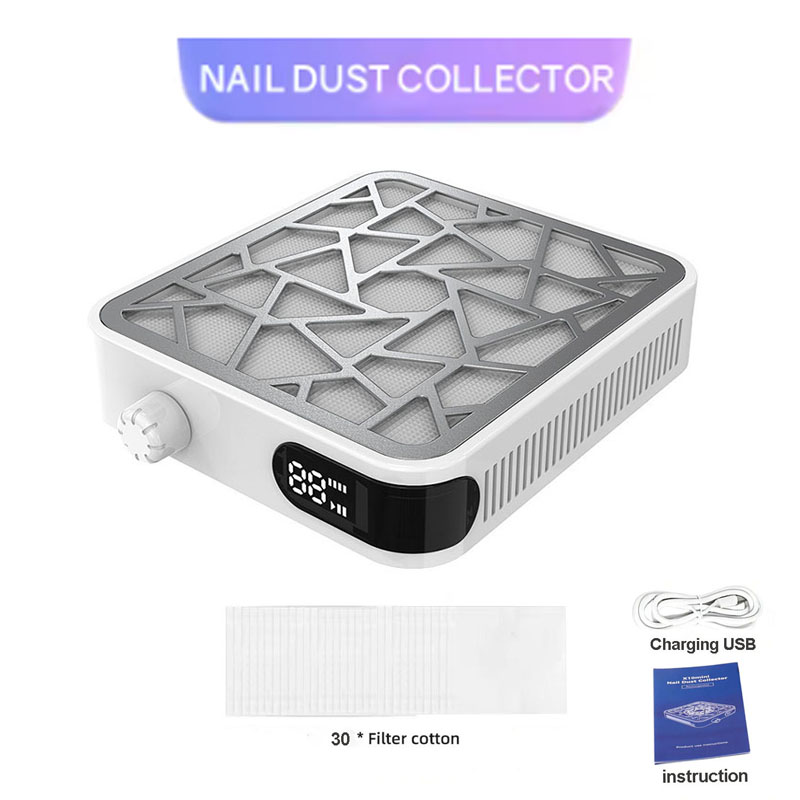 Vacuum Chamber Small - Aspirateur à poussière pour ongles rechargeable,
