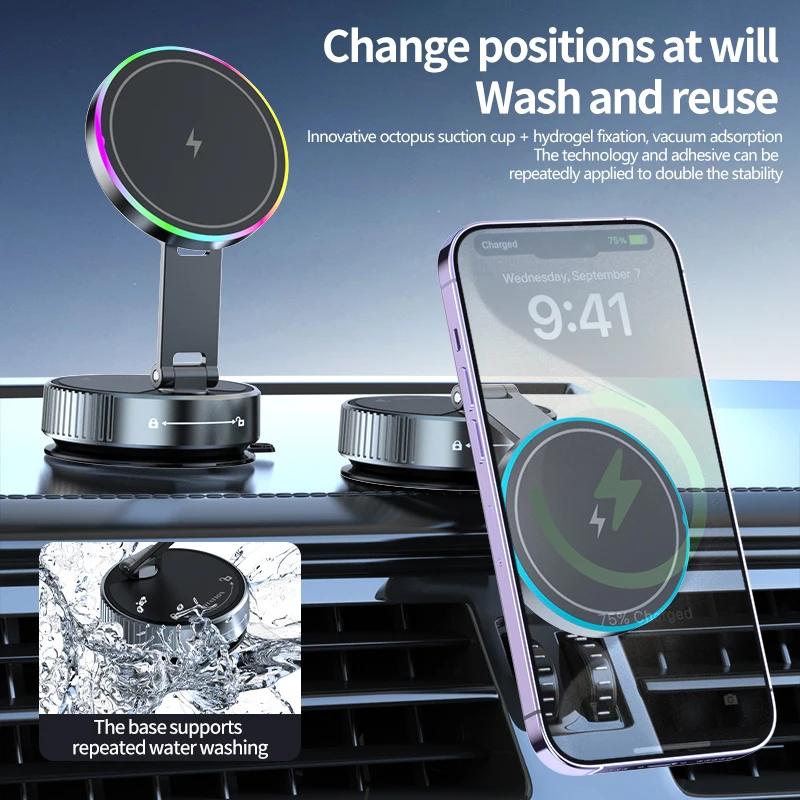 Vacuum Chamber Small - Support de téléphone pour voiture avec