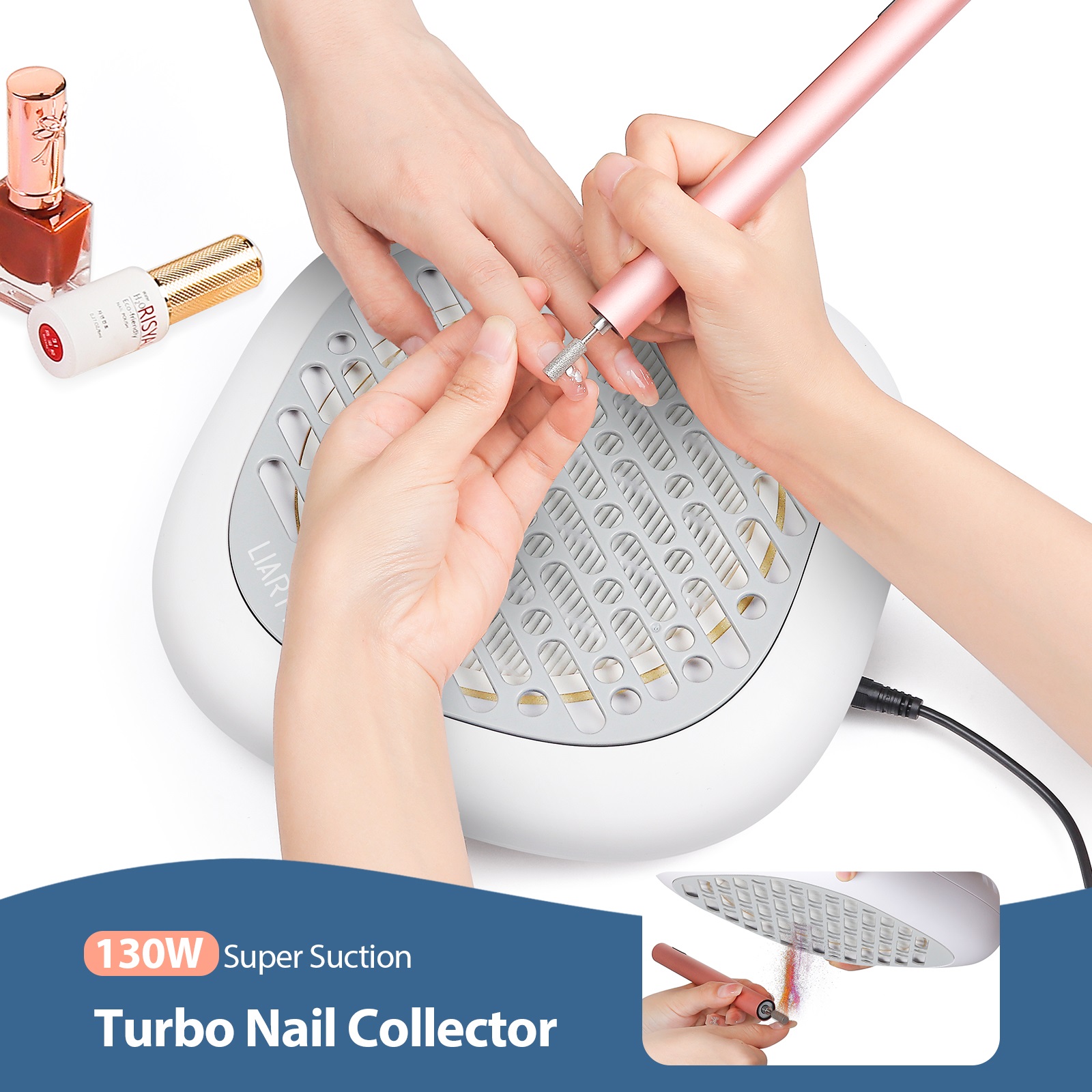 Vacuum Chamber Small - Aspirateur à poussière pour ongles mini