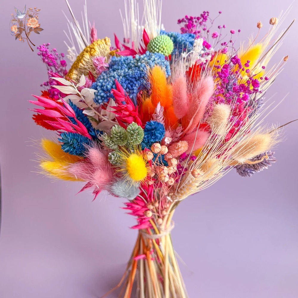 Dried Flower Bulk - Bouquet de mariage de fleurs séchées