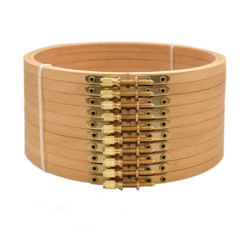 Wood Ring Blank - 1 pièce Cercle à broder en