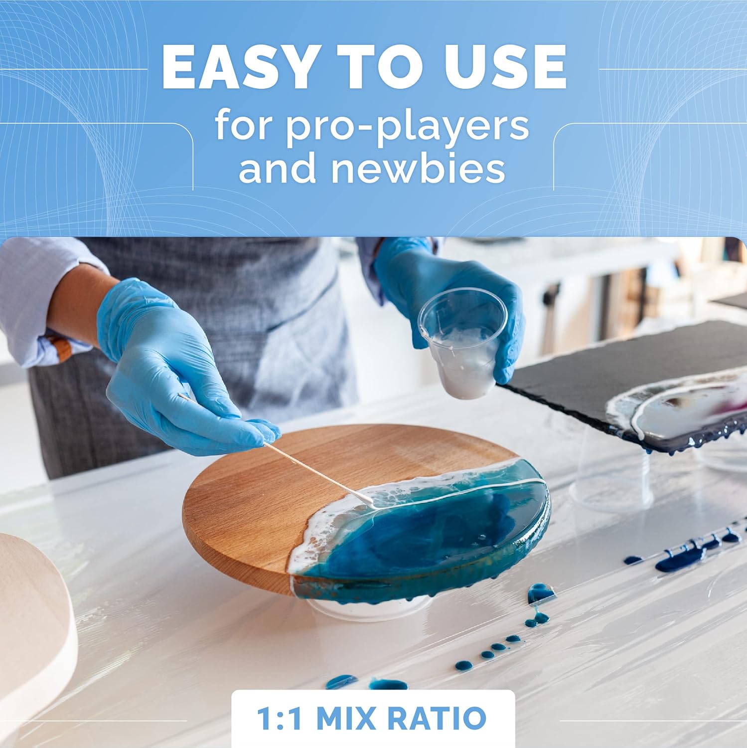 Kit de résine époxy transparen - Resin Jewelry Kit avis et prix