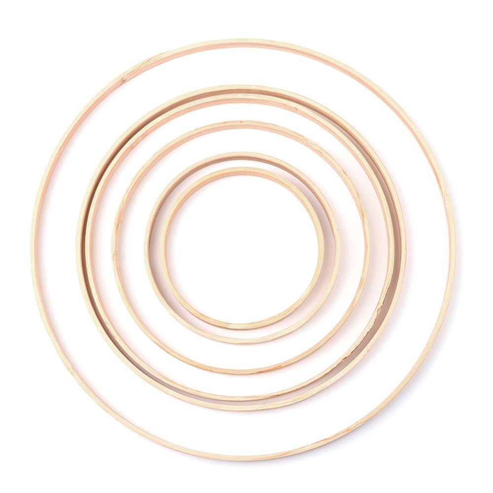 Cerceau Rond en Bois de Bambou - Wood Ring Blank avis et prix