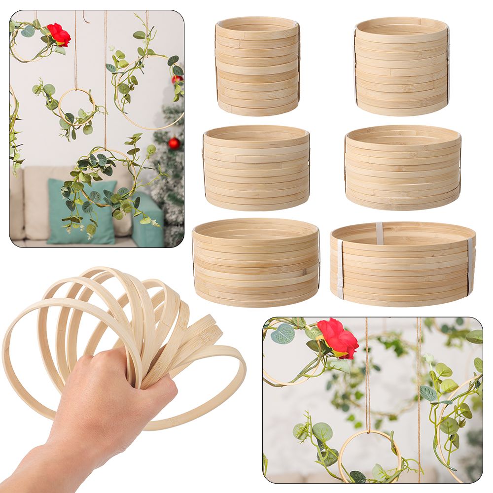 Cerceau Rond en Bois de Bambou - Wood Ring Blank avis et prix