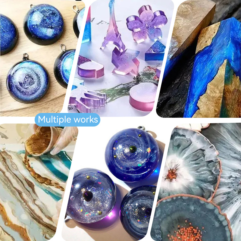 Pigments de résine époxy ciel  - Resin Jewelry Kit avis et prix