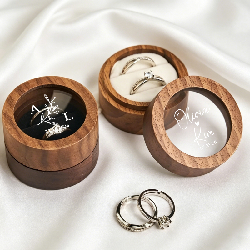 Boîte à alliances personnalisé - Wood Ring Blank avis et prix