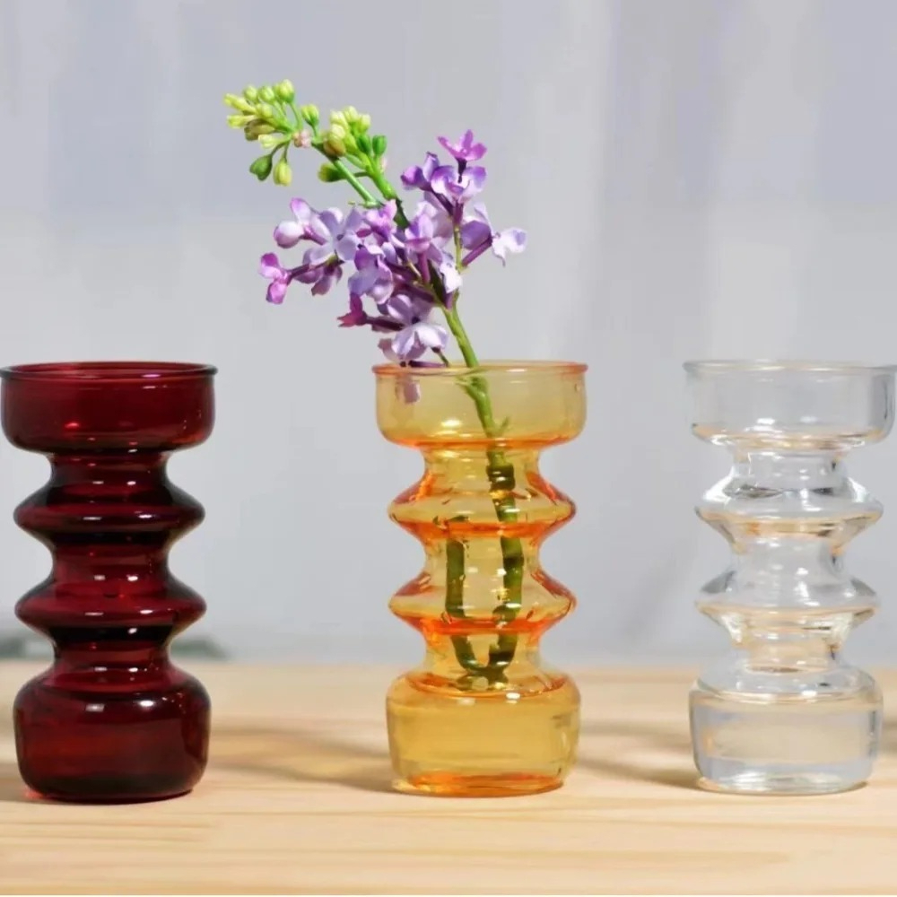 Vases colorés en verre, décora - Dried Flower Bulk avis et prix