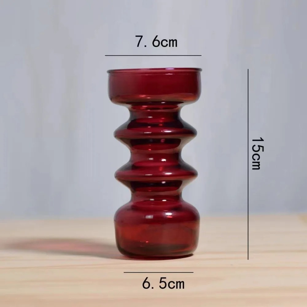 Vases colorés en verre, décora - Dried Flower Bulk avis et prix