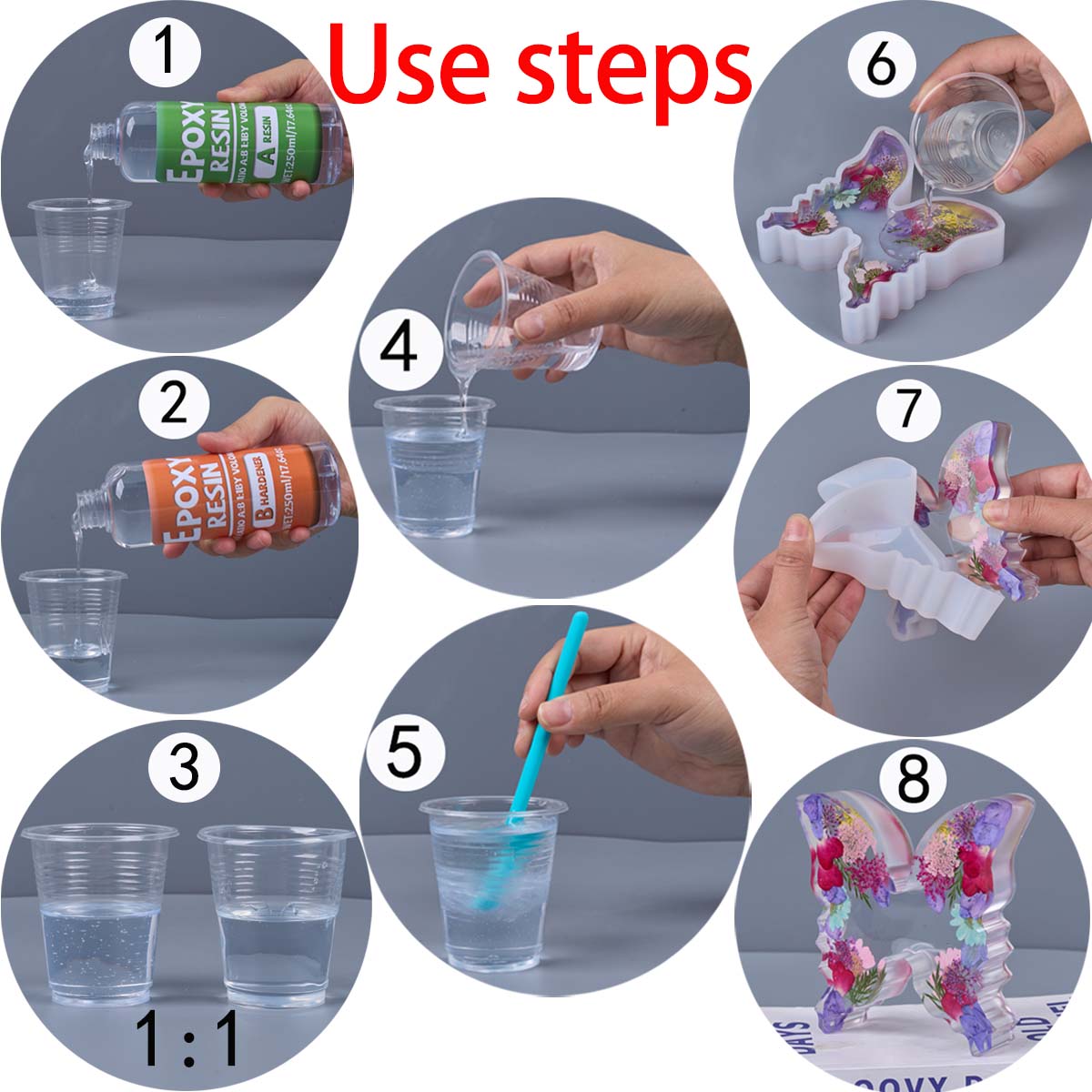 Kit de résine époxy Anti-jauni - Resin Jewelry Kit avis et prix