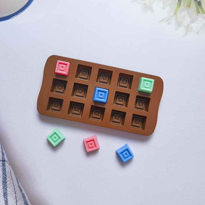 Moule à chocolat carré classiq - Silicone Mold Tray avis et prix