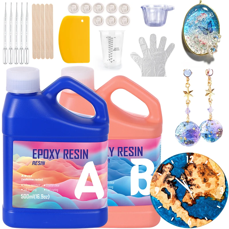 Kit de résine époxy facile à m - Resin Jewelry Kit avis et prix