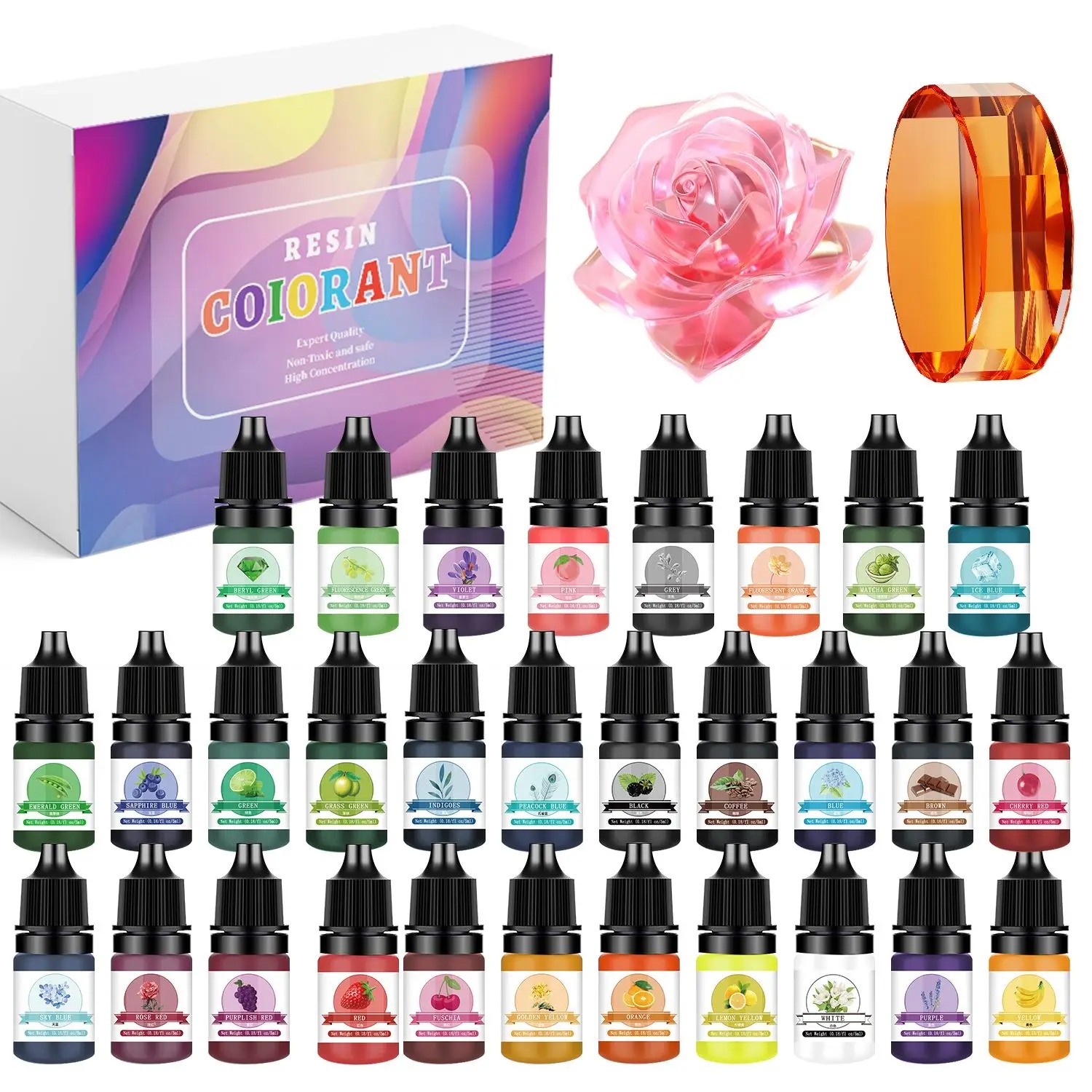 Kits de pigments de résine épo - Resin Jewelry Kit avis et prix