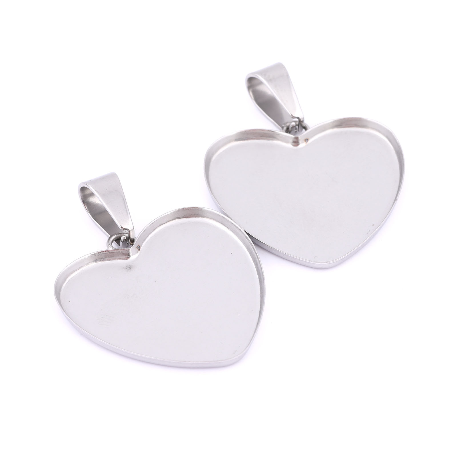 Cabochon en Acier Inoxydable P - Bezels Set Pendant avis et prix