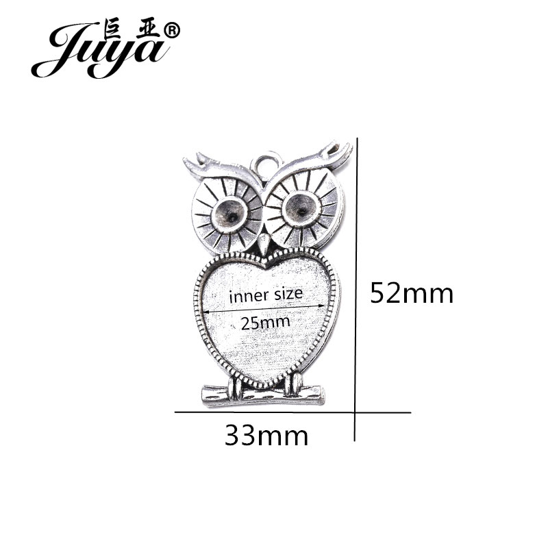 5 pcs/lot 25mm en forme de coe - Bezels Set Pendant avis et prix