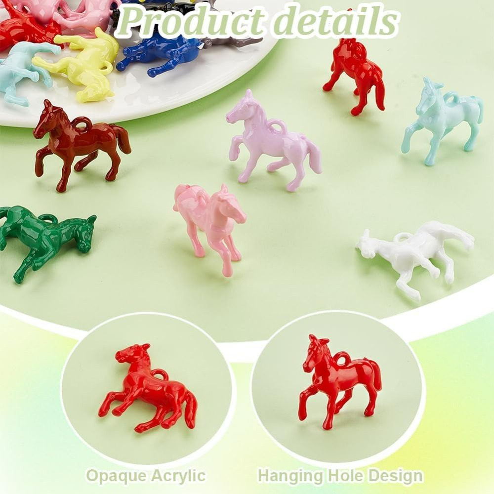 48 pièces pendentifs acrylique - Resin Crafts avis et prix