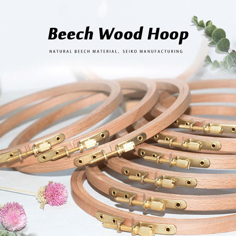 1 pièce Cercle à broder en boi - Wood Ring Blank avis et prix