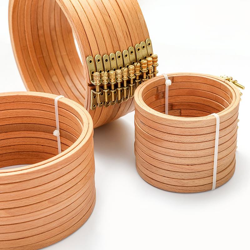 1 pièce Cercle à broder en boi - Wood Ring Blank avis et prix