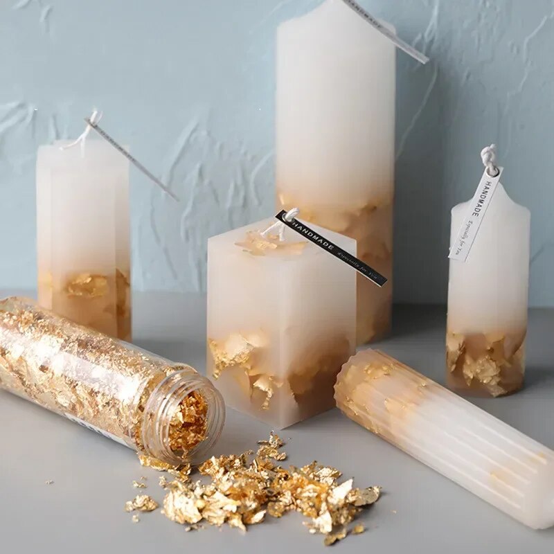Flocons de feuille métallique, - Gold Foil Flakes avis et prix