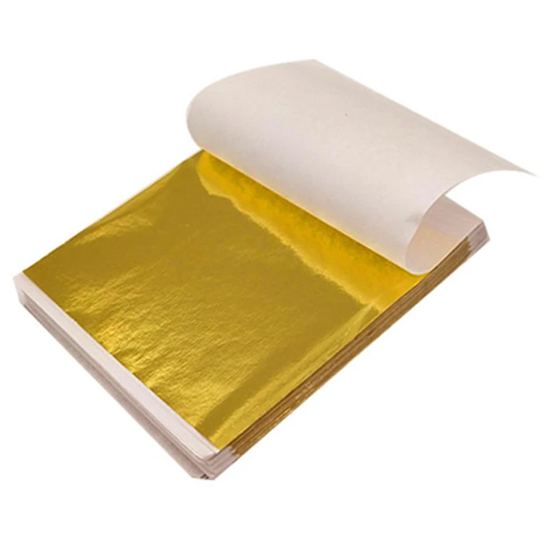 100 pièces 9Cm emballés indivi - Gold Foil Flakes avis et prix