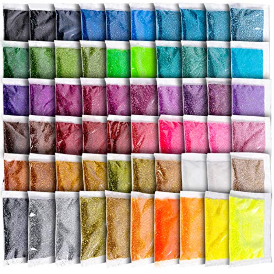 Paillettes fines, 300g, 60 cou - Resin Glitter Pack avis et prix
