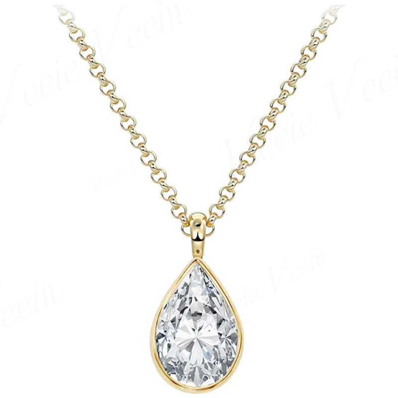 Veeie Veein Jewelry Collier pe - Bezels Set Pendant avis et prix