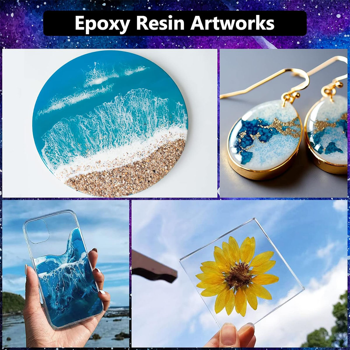 Kit de résine époxy transparen - Resin Jewelry Kit avis et prix