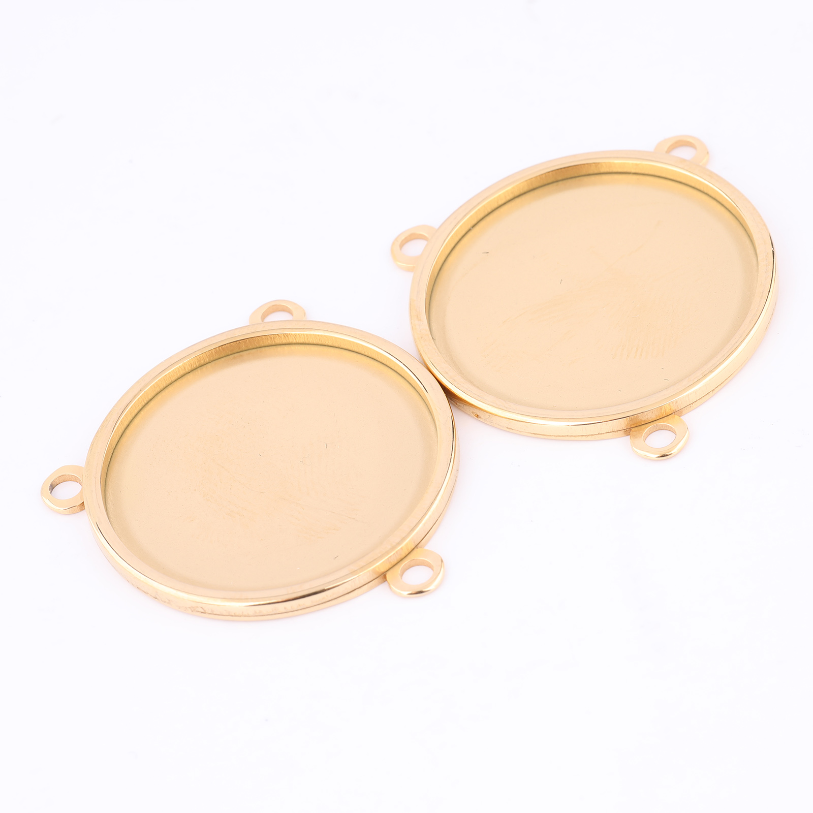 5 pièces en acier inoxydable p - Bezels Set Pendant avis et prix