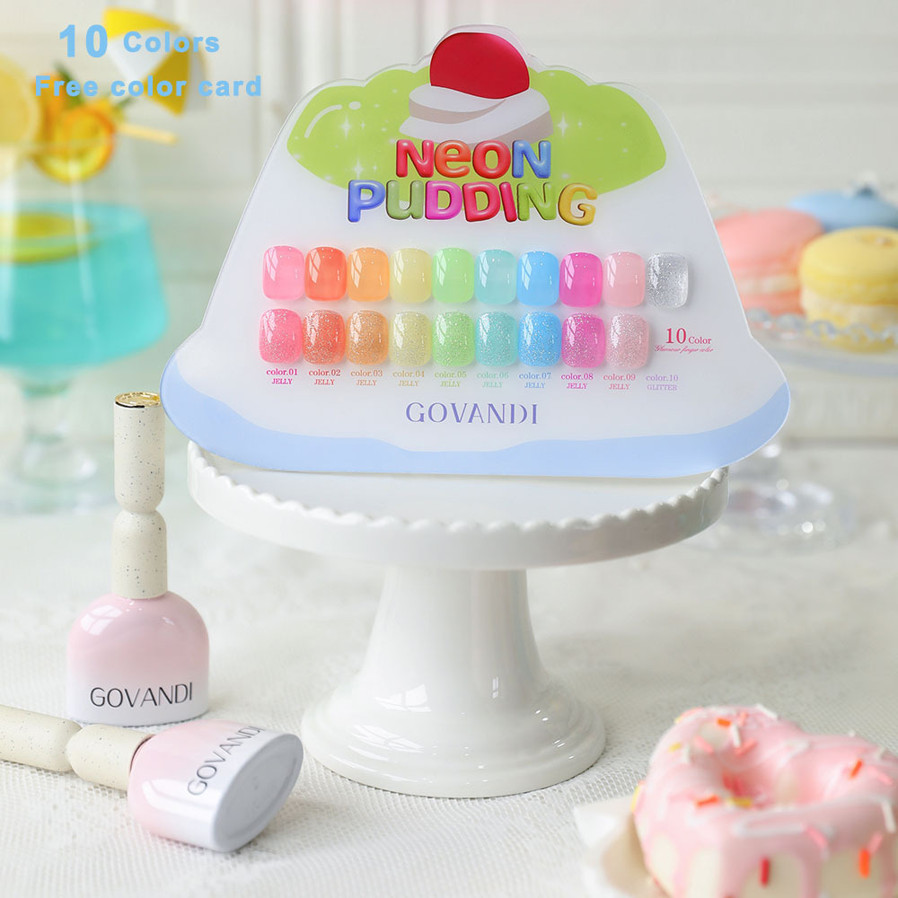 Printemps été 10 pièces Gel cr - Resin Glitter Pack avis et prix